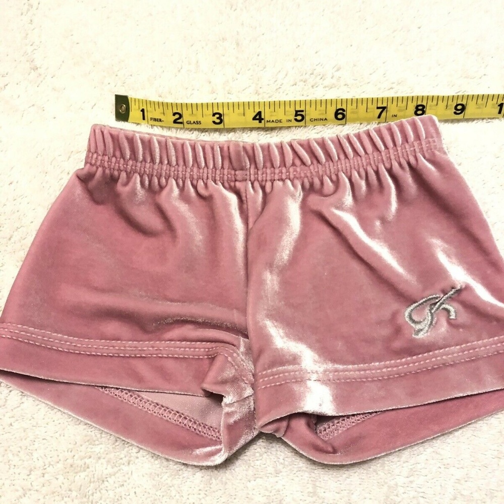 GK Elite Velour Gymnastics Shorts - CXXS